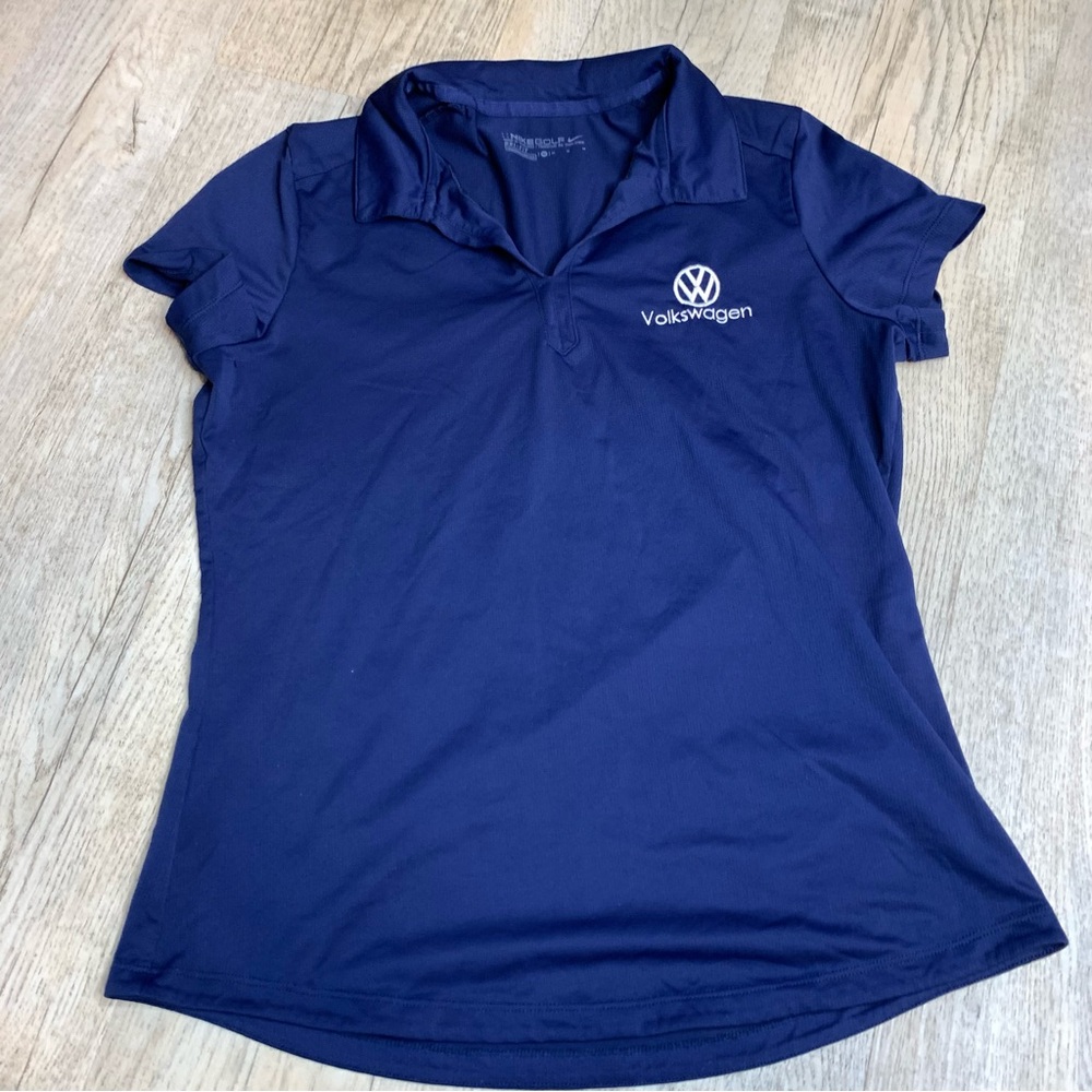 Nike Drifit Volkswagen polo and long sleeve Nike Golf shirt bundle medium - Picture 3 of 4